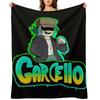 Garcello fnf mod character graffiti Throw Blanket Stuffeds manga Summer Beddings Sleeping Bag Blankets