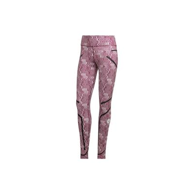 adidas X Stella McCartney Logo эластичные спортивные брюки с высокой талией женские брюки красные HG6885