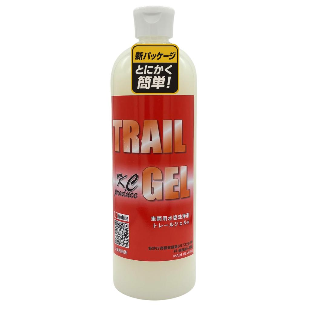 BIG Trail Gel Super Easy Car Water Spot Can Be Used Wheel Primer Brake Dust Stubborn Citrus Scent [KC Produce] 520ml, Cleaner, Undiluted, Treatment,