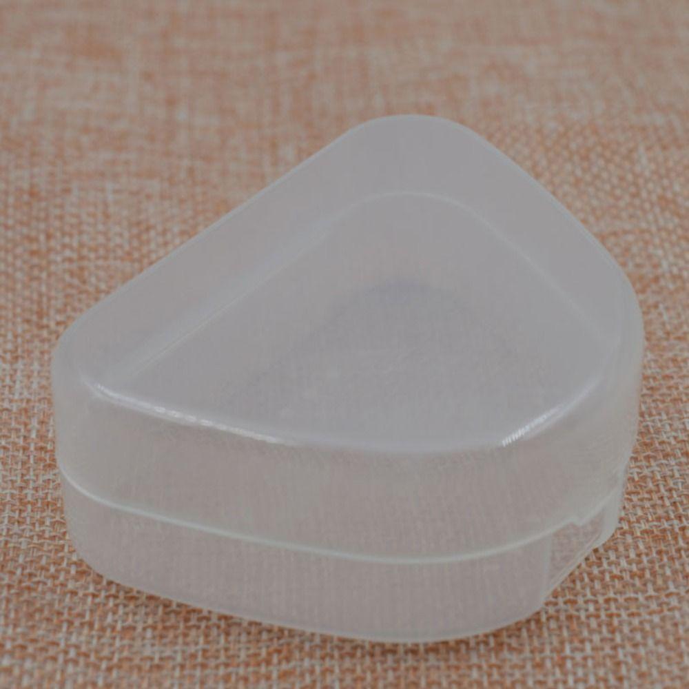Solid Color Denture Bath Box Keep Dry Dental Sleeve Container New False Teeth Storage Box