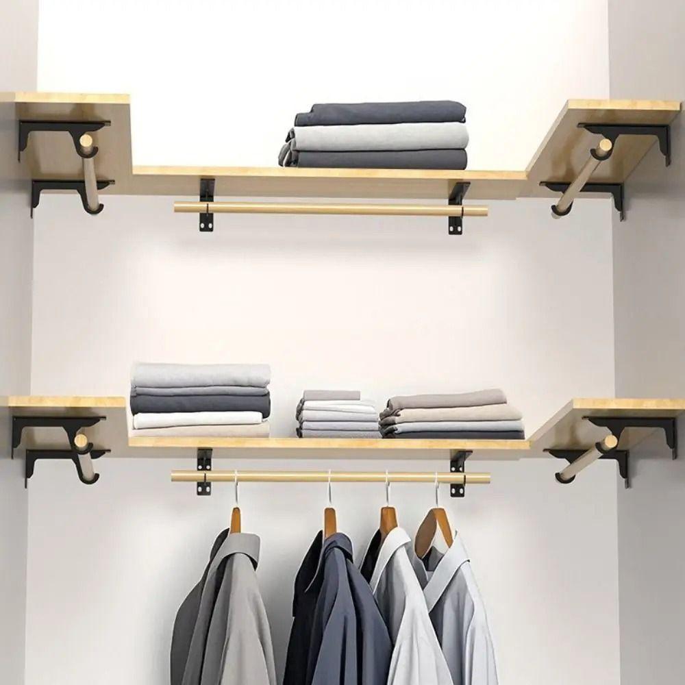 2 Piece Set Durable Metal Metal Brackets Heavy Duty Load-Bearing Supports  Industrial Use