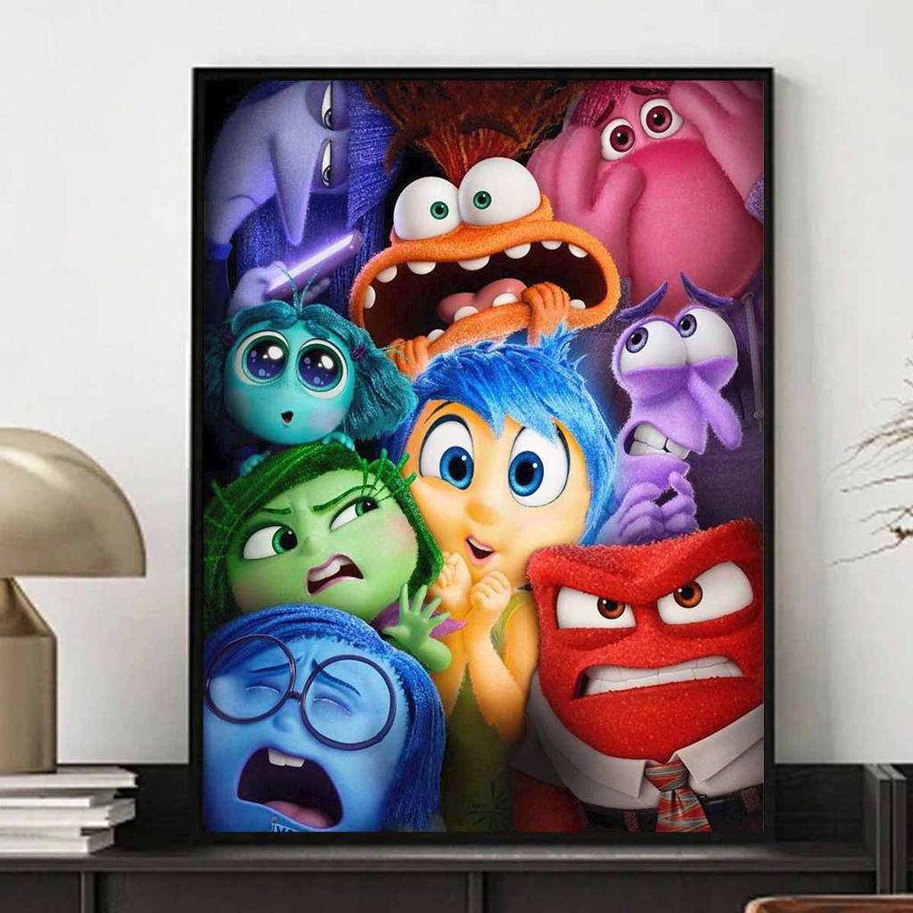 Набор для алмазной вышивки «Головоломка» (Inside Out) Кит для вышивания крестом Мозаичное искусство Алмазная живопись Полная выкладка Алмазная домашняя декорация