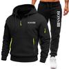 Men's Hoodie Set Hoodie Zipper Multi Pocket Hoodie Outdoor Sports and Leisure Coat