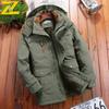 Winter Parka Men Windbreaker Fleece Thick Warm Fur Coats Male Retro Hooded Streetwear Overcoats Men's Windproof Jackets 6xl