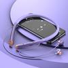 Наушники-вкладыши с шейным ободом, Bluetooth-совместимые, Звук, Водонепроницаемые, Подвесные, 5 Стерео, Беспроводная гарнитура для спорта