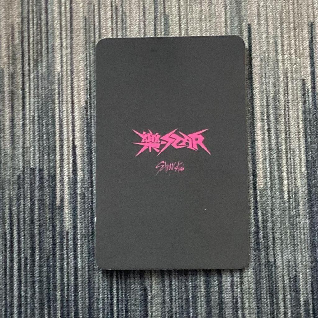 [USED] StrayKids Raku STAR 2nd week Seungmin Stray Kids Sanok Trading Card