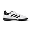 Adidas Goletto VI TF Round Toe Comfortable Shock Absorbing Durable Low Top Soccer Shoes Kids Soccer Shoes Black White AQ4305