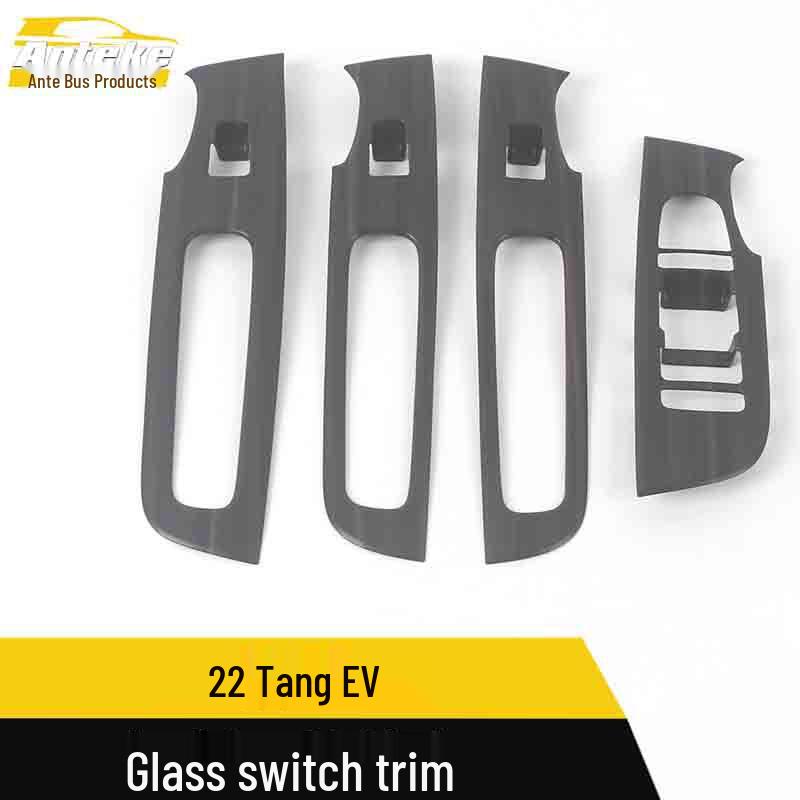 Tang EV Decorative Glass Switch Frame and Window Armrest Button Sticker for Car