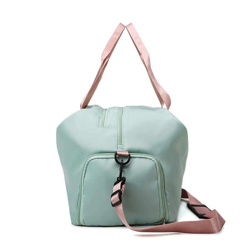 Спортивная сумка для йоги, женская спортивная сумка, отдельная сумка для сухого и влажного хранения, тренировочная сумка, большая вместительная дорожная сумка через плечо