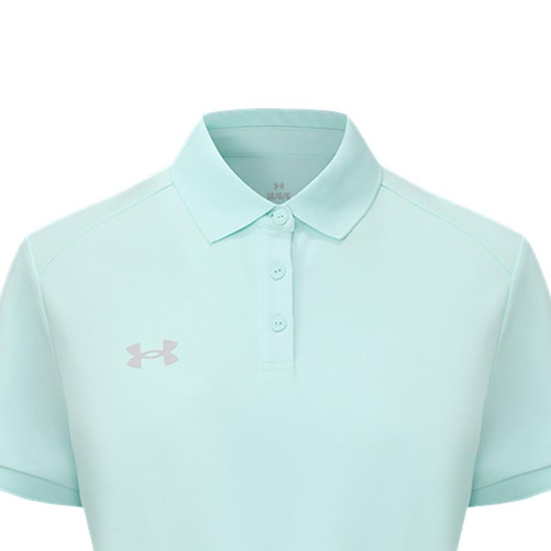Under Armour Модная спортивная повседневная дышащая универсальная футболка с коротким рукавом в стиле поло для унисекс 26500511-703