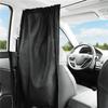 Car Front and Rear Partition Curtains Taxi Privacy Protection Partition Air Conditioning Sunshade and Heat Insulation Curtain