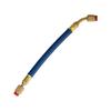 Appion MH380001BAB - Шланг MegaFlow 3/8 дюйма - 1 фут (1/4FL к 1/4FL-45°) синий