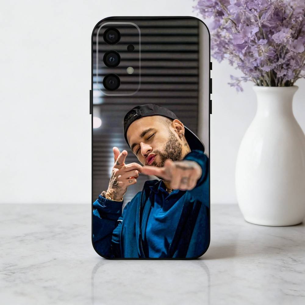 1 шт. Чехол для телефона Футбольная звезда Н-НеймарS Для Samsung Galaxy A73,A72,A71,A70,A53,A52,A51,Мягкий силиконовый черный чехол