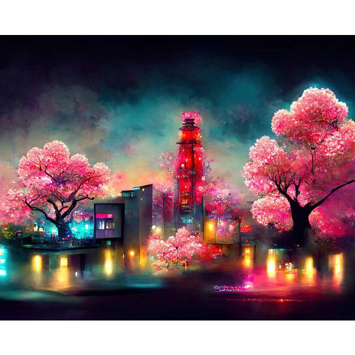 MégaCréa DIY - Peinture au numéro Asie 40 x 50 cm