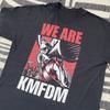 Новая редкая футболка KMFDM We Are KMFDM для мужчин, женщин, унисекс, все размеры, LW85