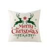 Christmas Pillow Cover for Home Holiday Sofa Bedside Decoration Linen Pillow Cushion Cover