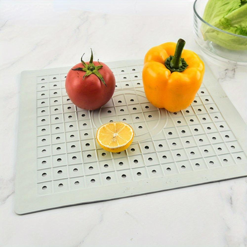 Квадратный подстаканник Сливной коврик Круглый подстаканник Сливной коврик Коврик для посуды Сливной коврик Коврик для раковины