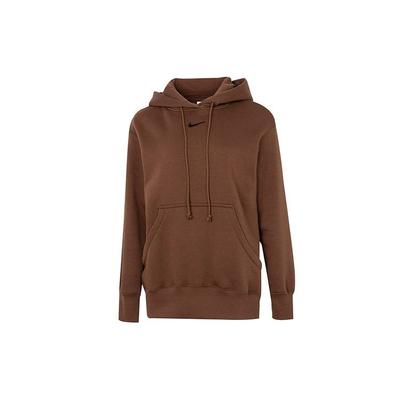 Толстовка с капюшоном NSW Phoenix Fleece Po Женская Коричневая DQ5861-259