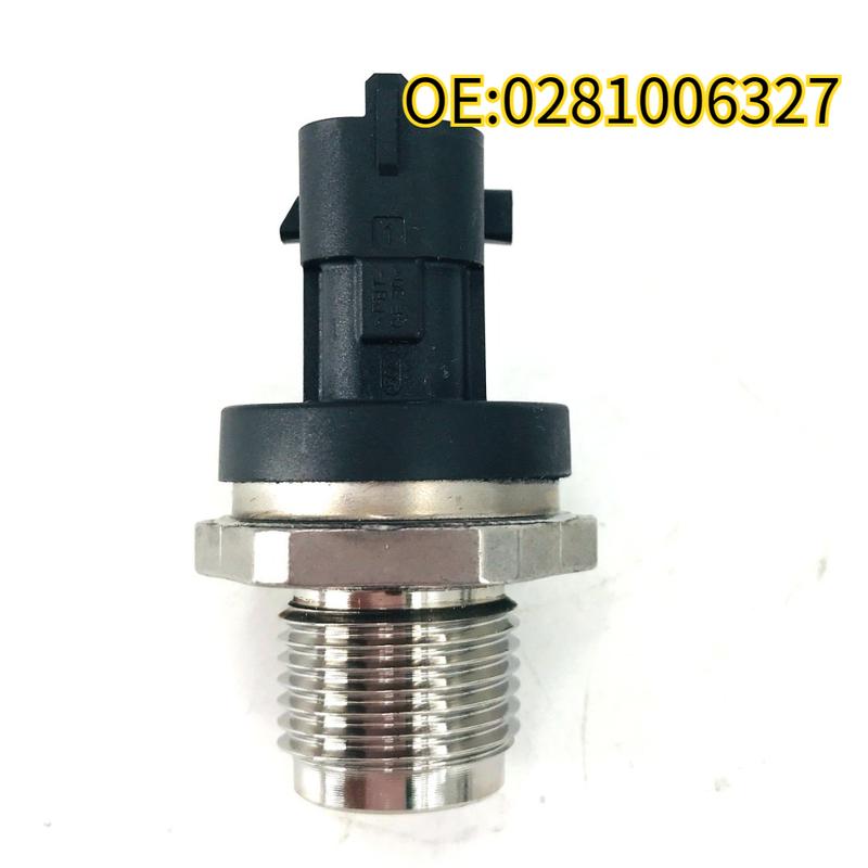 High quality New For 3PCS 0281006327 Diesel Fuel Rail Pressure Sensor For 6.7L Dodge Cumm