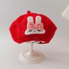 Kawaii Knit Beanie Cap Spring Autumn Toddler Princess Painter Cap  for Boys Girls
