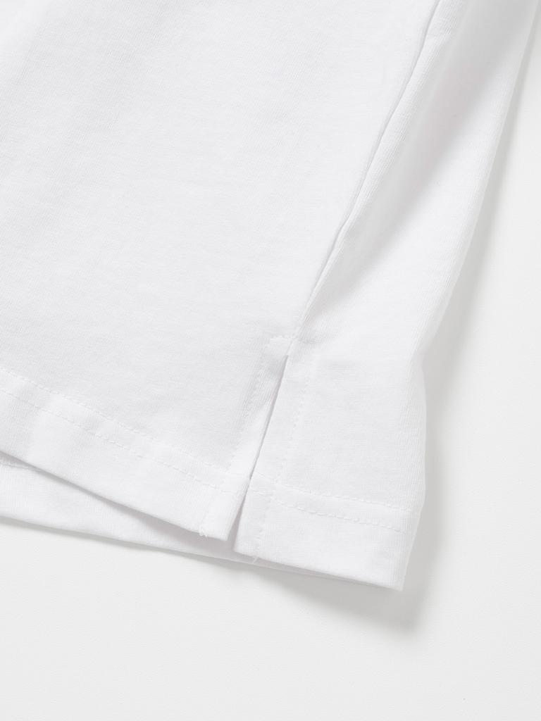 XOX Layered Crew Neck Short Sleeve T-Shirt [White]