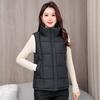 Мама хлопковый жилет женский зимний новый повседневный широкий пуховый хлопковый жилет утолщенный теплый жилет