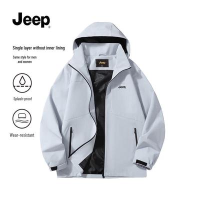 Jeep Унисекс куртка с капюшоном для улицы