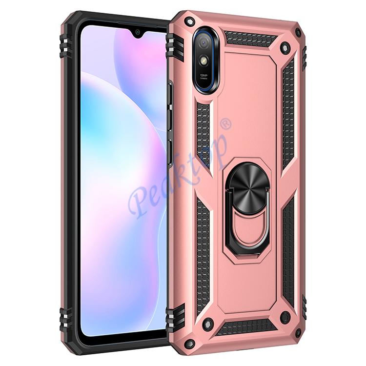 Для Xiaomi Redmi 9AT чехол с магнитным держателем, прочный военный противоударный чехол-бампер для Xiaomi Redmi 9AT 9A T 9 AT для