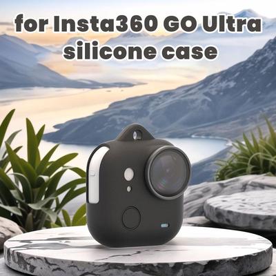 Для экшн-камеры Insta360 Ultra Силиконовый чехол Защитная пленка для экрана Для Insta360 GO Ultra Защита от царапин Чехол Сумка для переноски
