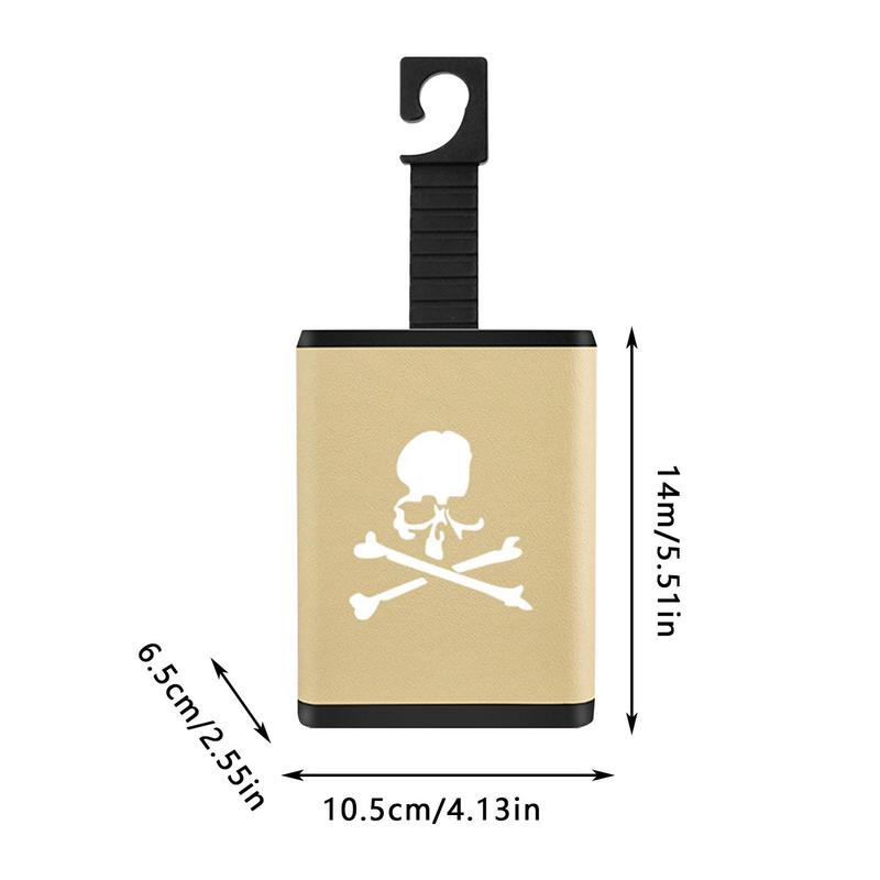 New Car Seat Trash Can Car Seat Back Garbage Bin Waterproof Automotive Mini Trash Can With Hook And Back Clip For Car Door