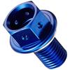 KITACO Aluminum Drain Bolt (D-3S) Address V125 Let's 4 Let's 5 GSX125 Etc. 772-2415000