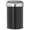 BRABANTIA Мусорное ведро Touch Bin - 3 л - Матовый черный