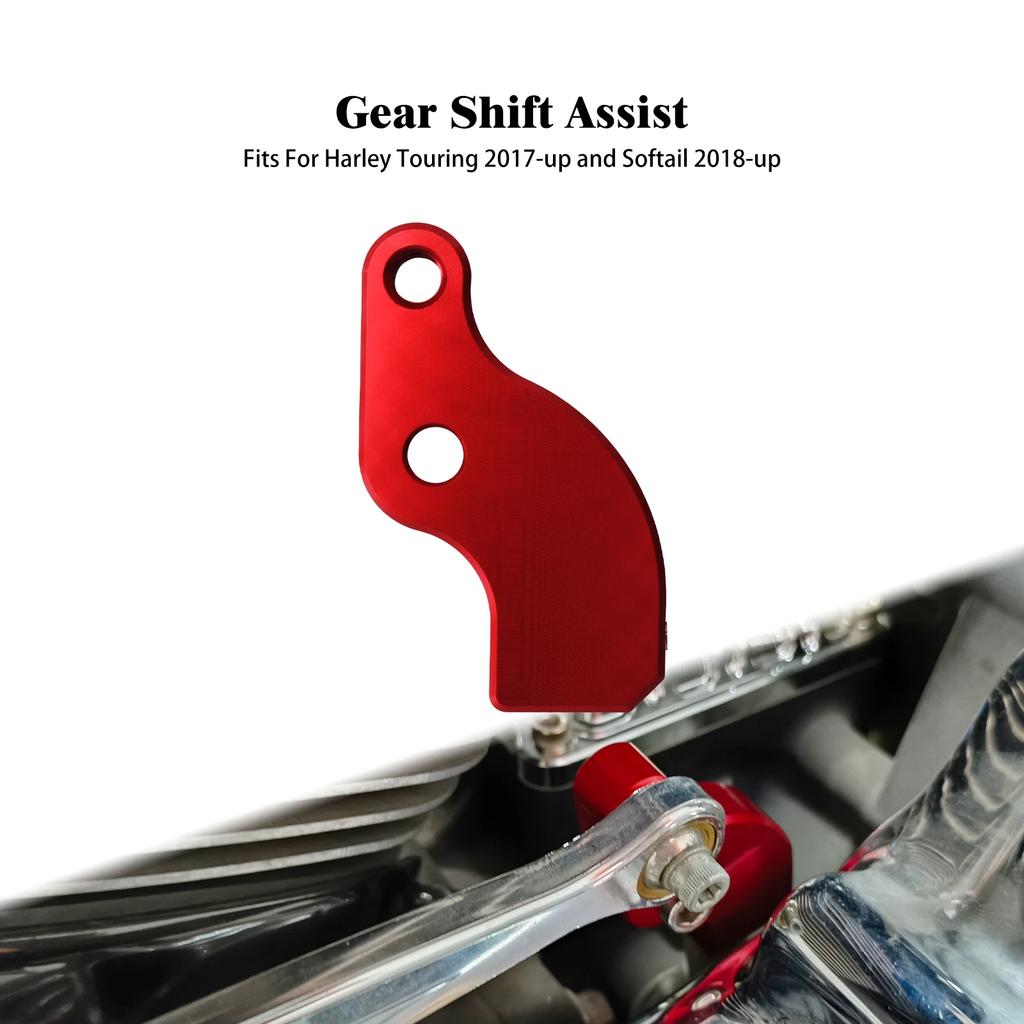 Motorcycle Aluminium Gear Shift Assist Transmission Booster For Harley Touring 17-UP Street Road Glide Softail 18-UP Breakout FL