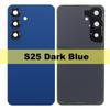 Для Samsung Galaxy S25 S25 plus S931B S931B/DS S936 S936U Задняя крышка Ремонтные части Дверца с линзой Заднее стекло Крышка аккумулятора