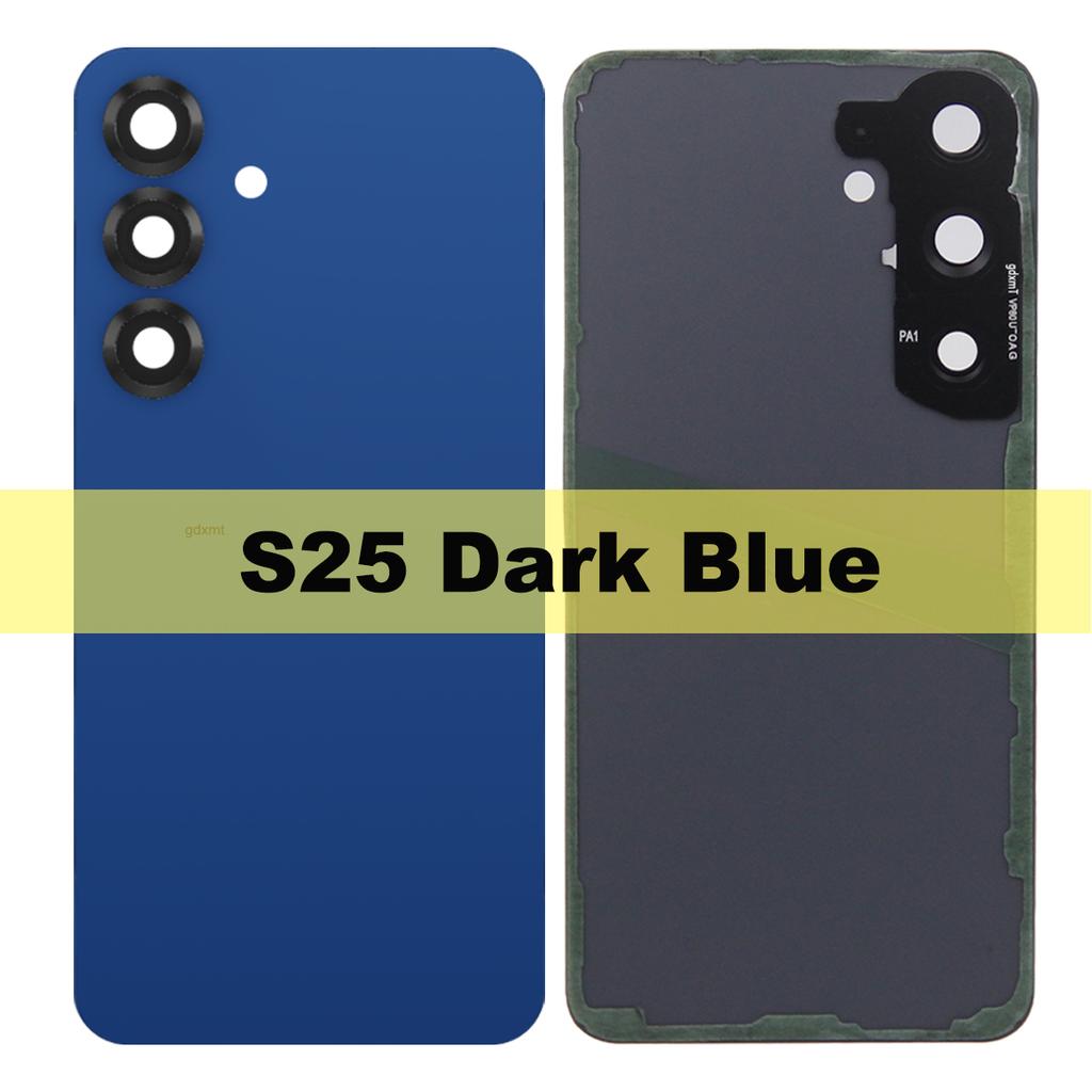 Для Samsung Galaxy S25 S25 plus S931B S931B/DS S936 S936U Задняя крышка Ремонтные части Дверца с линзой Заднее стекло Крышка аккумулятора