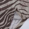 Женская сексуальная прозрачная укороченная футболка в европейском стиле с длинным рукавом и животным принтом