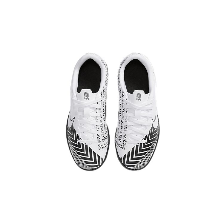 Nike Детские кроссовки для футбола Mercurial Vapor 13 Club MDS IC Черно-белые CJ1174-110