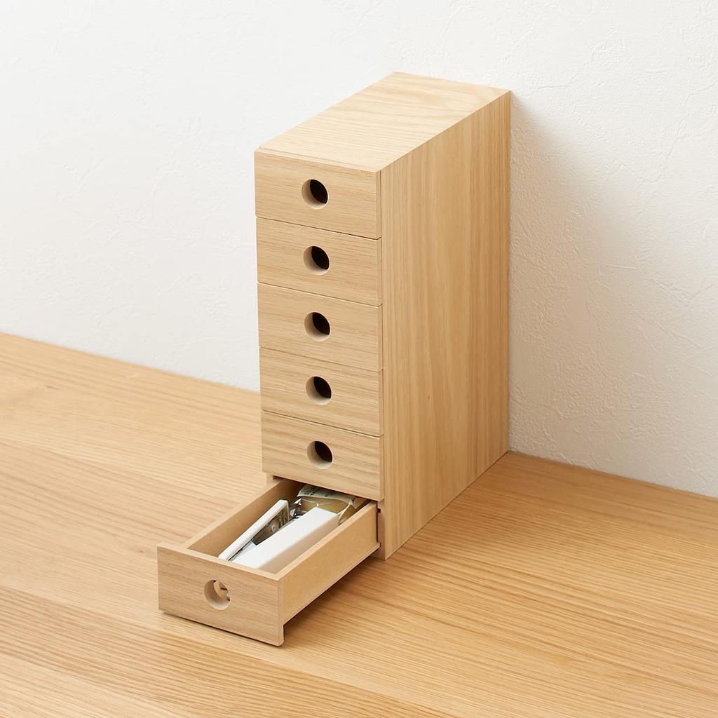 MUJI Деревянный органайзер для мелких предметов 6 ярусов Ширина x Глубина 17 x Высота см 82603330 Прибл.. 8.4 25.2