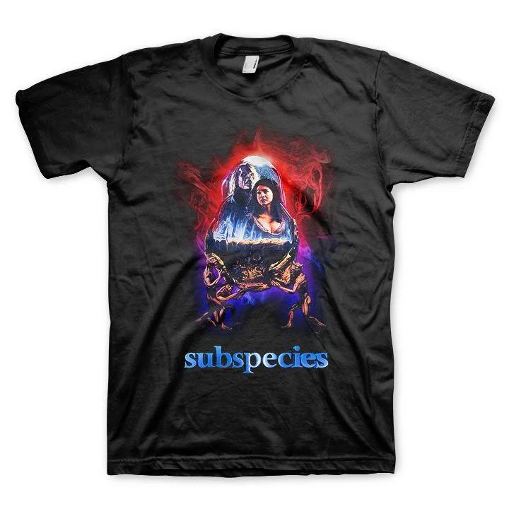 Full Moon Productions Subspecies Movie Poster M L XL 2XL Black T-Shirt
