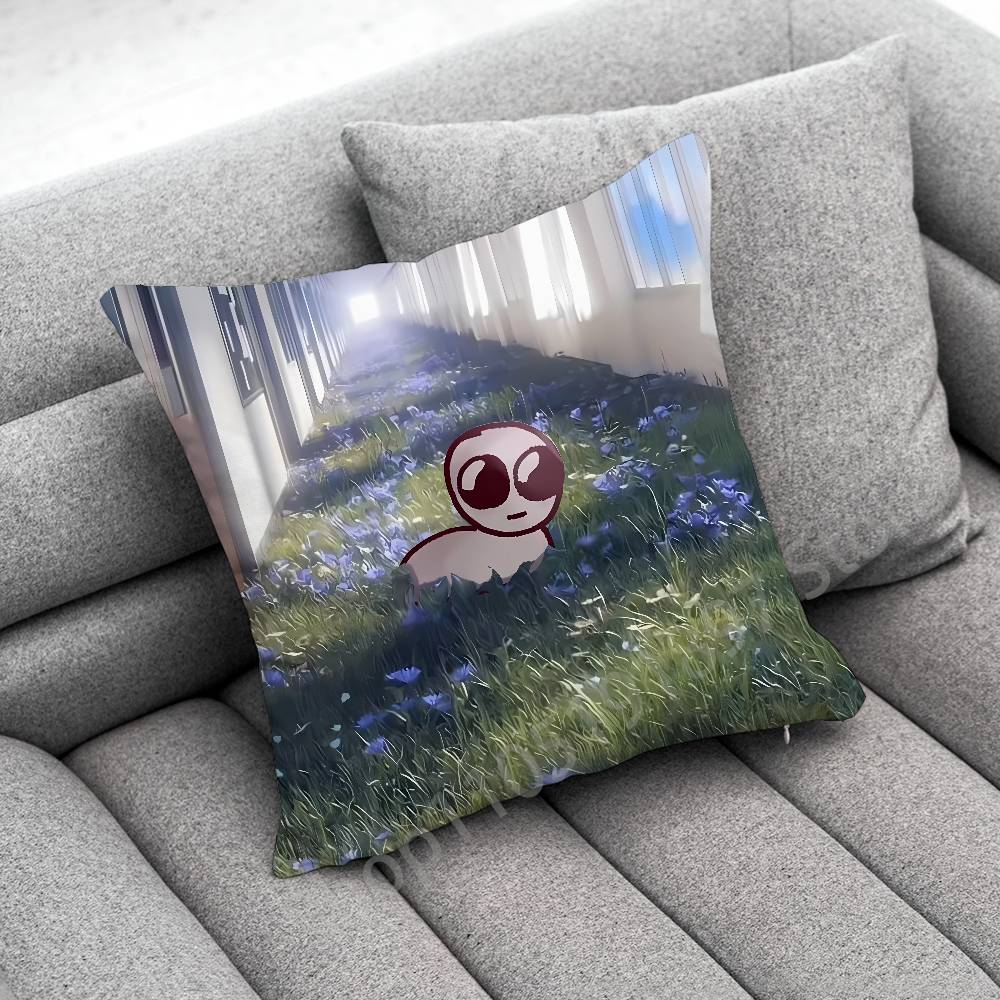 Cartoon Funny TBH Creature Throw Pillow Case For 45*45cm 40cm 30cm 50cm 55cm Square Home Pillowcase Case