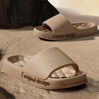 Заказывайте на один размер больше мужские и женские летние тапочки мягкие сандалии для дома, пляжа, дома, на открытом воздухе тапочки