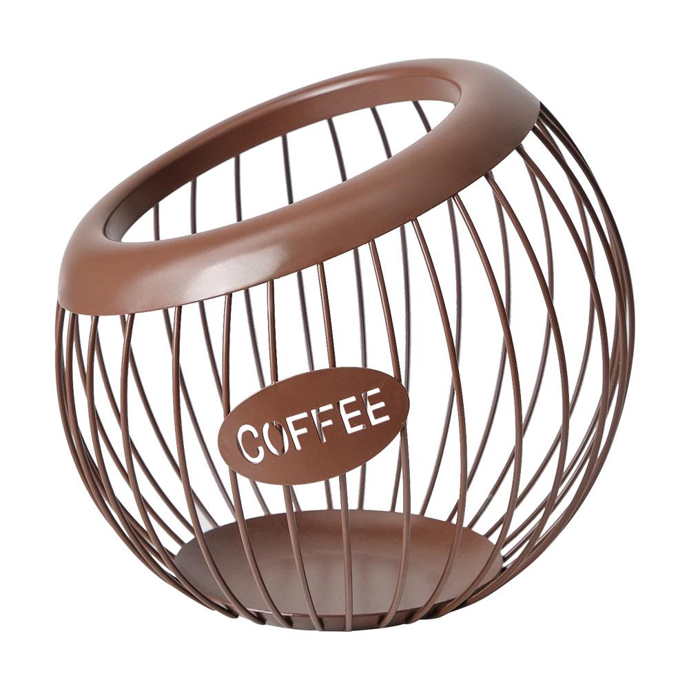 Настольное хранилище Конфеты Кафе Бар Открытый Органайзер для кофейных капсул