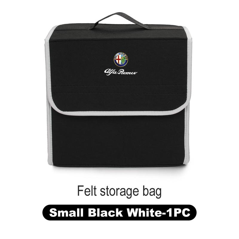 VLFHQ1 Car Trunk Storage Box Organizer Foldable Stowing Container Bag For Alfa Romeo 159 Giulietta Giulia 147 Mito 156 166 GT Stelvio