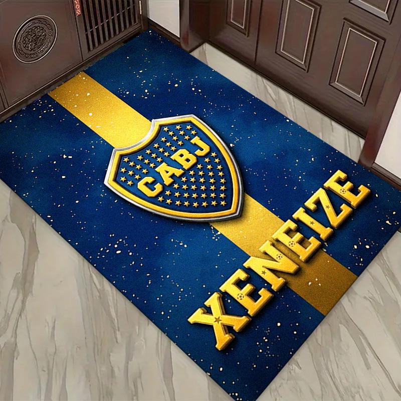 Ковер Boca Juniors для гостиной, спальни, дома, украшения дивана, противоскользящий коврик для игр детей