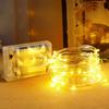 LED String Light 10M 5M 2M Fairy Lights Home Christmas  2024 Wedding Party Decor By 3*AA Battery Operated