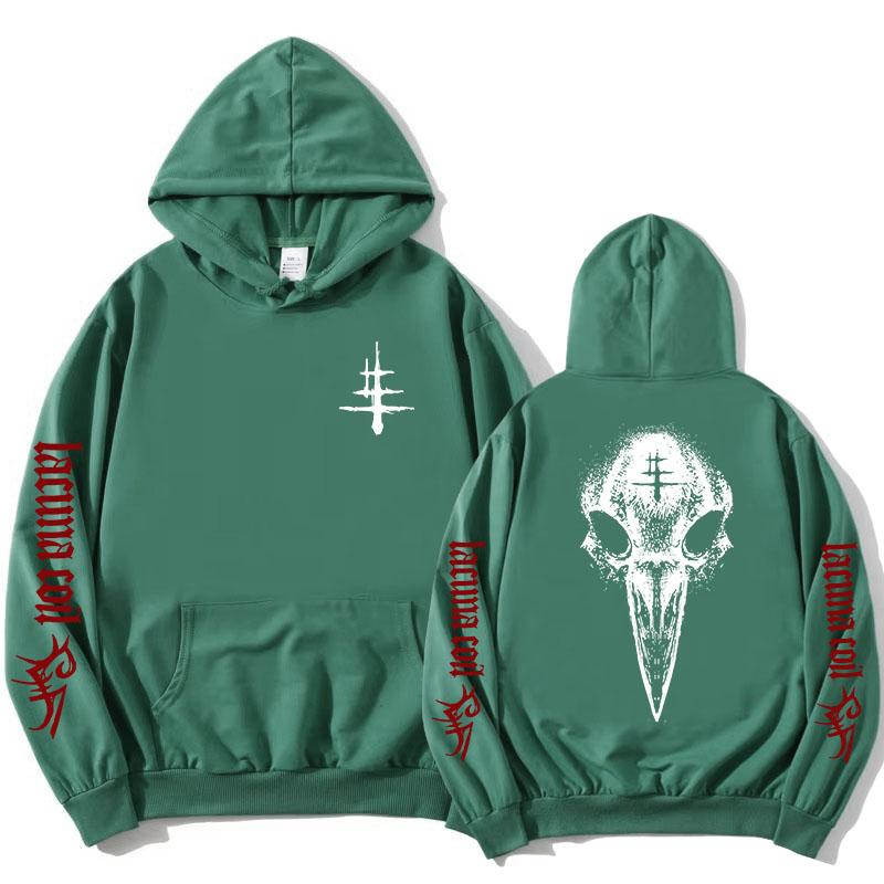 Sleepless Empire Hoodie Rock Band Lacuna Coil Sweatshirts Long Sleeve Street Style Fashion Sudaderas Autumn Fleece Men
