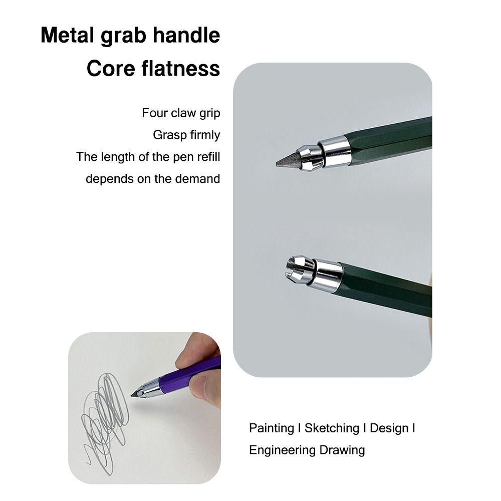 4.0mm Mechanical Pencil Metal Propelling Pencil High Quality Automatic Pencil Stationery
