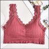 Best-Selling Lace V-Neck Spaghetti Strap Sports Bra for Women