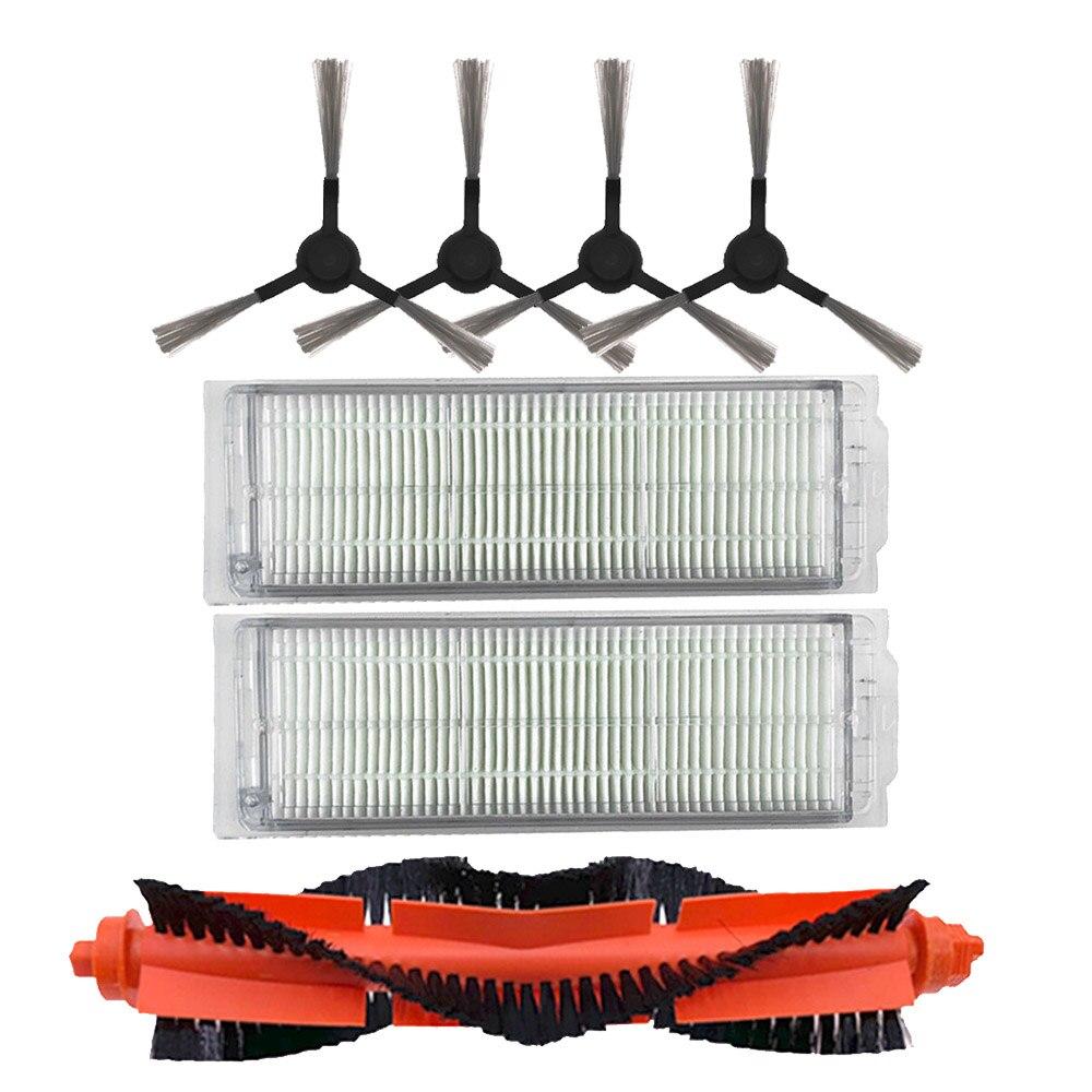 Основная щетка Hepa-фильтр, боковая щетка, ткань для швабры для робота-пылесоса xiaomi STYJ02YM Conga 3490 Viomi V2 PRO, фильтр V-RVCLM21B