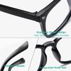 Square Multifocal Progressive Reading Glasses Men Fashion With Diopters Anti-glare Computer Eyeglasses Women UV400